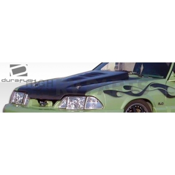 Extreme Dimensions Hood - Primered Fiberglass Black - 104825-3