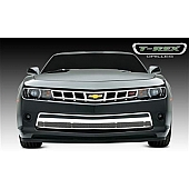 T-Rex Truck Products Grille Insert - Mesh Rectangular Polished Stainless Steel - 66032