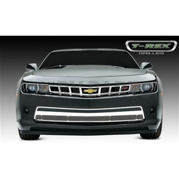 T-Rex Truck Products Grille Insert - Mesh Rectangular Polished Stainless Steel - 66032