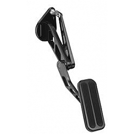 Lokar Performance Accelerator Pedal - Black Aluminum - XBAG6115