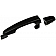 Help! By Dorman Exterior Door Handle - Plastic Black Single - 81316