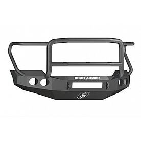 Road Armor Bumper Stealth Lonestar 1-Piece Design Steel Black - 611405BNW