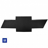 All Sales Emblem - Chevrolet Bow-Tie Black Aluminum - 96129K