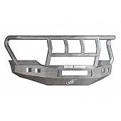 Road Armor Bumper Stealth Titan II 1-Piece Design Steel Natural - 6114R2ZNW