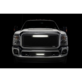 Putco Grille Insert - Black Powder Coated Aluminum Rectangular - 270531BL