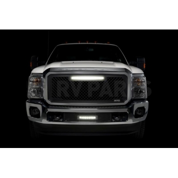 Putco Grille Insert - Black Powder Coated Aluminum Rectangular - 270531BL