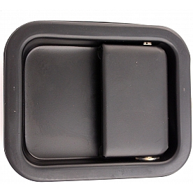 Help! By Dorman Exterior Door Handle - OEM Black Single - 93588