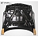 Extreme Dimensions Hood - Gloss Carbon Fiber Black - 104739