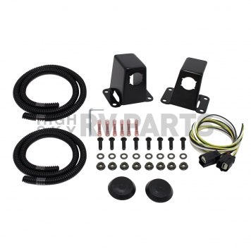Westin Automotive Parking Aid Sensor Relocation Bracket - Black Steel Set Of 2 - 400005S