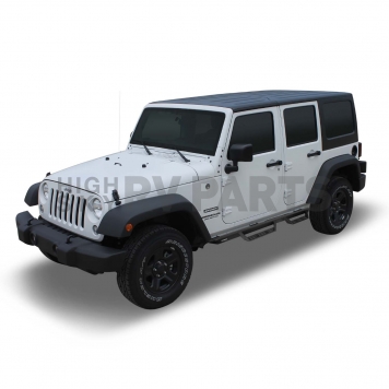 Raptor Series Nerf Bar Black Matte Powder Coated Steel - GTS71JP-5