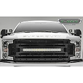 T-Rex Truck Products Grille Insert - Mesh Rectangular Black Powder Coated Steel - 6315471BR