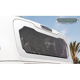 T-Rex Truck Products Grille Insert - Mesh Rectangular Polished Stainless Steel - 54140