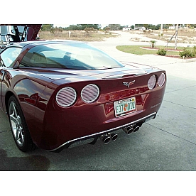American Car Craft Bumper Trim Chrome Plated Vinyl Silver - 042035
