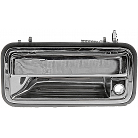 Help! By Dorman Exterior Door Handle - Plastic Silver Single - 91175