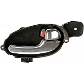 Help! By Dorman Interior Door Handle - Plastic Black Housing With Silver Lever Single - 79530