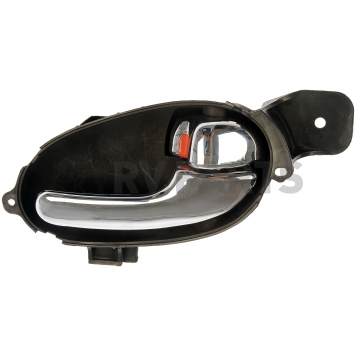 Help! By Dorman Interior Door Handle - Plastic Black Housing With Silver Lever Single - 79530