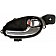 Help! By Dorman Interior Door Handle - Plastic Black Housing With Silver Lever Single - 79530
