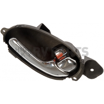 Help! By Dorman Interior Door Handle - Plastic Black Housing With Silver Lever Single - 79530-2