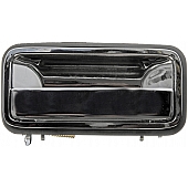 Help! By Dorman Exterior Door Handle - Plastic Silver Single - 91176