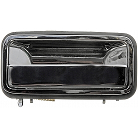 Help! By Dorman Exterior Door Handle - Plastic Silver Single - 91176