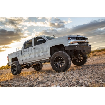 Raptor Series Nerf Bar Black Matte Powder Coated Steel - RTS16CH-1