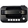 Help! By Dorman Exterior Door Handle - Plastic Black Single - 80639