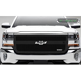 T-Rex Truck Products Grille Insert - Mesh Rectangular Black Powder Coated Steel - 6711291BR