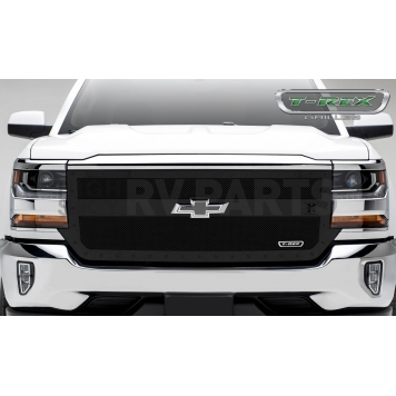 T-Rex Truck Products Grille Insert - Mesh Rectangular Black Powder Coated Steel - 6711291BR