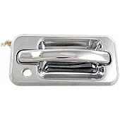 Help! By Dorman Exterior Door Handle - Plastic Silver Single - 91190
