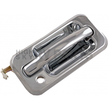 Help! By Dorman Exterior Door Handle - Plastic Silver Single - 91190-2