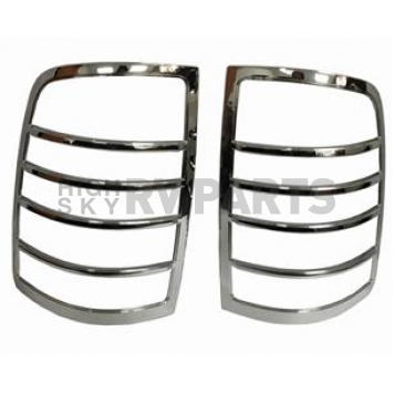 TFP (International Trim) Tail Light Molding - D-Style Chrome Plated - 651D