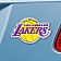 Fan Mat Emblem - NBA Los Angeles Lakers Metal - 22222