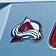 Fan Mat Emblem - NHL Colorado Avalanche Metal - 22209