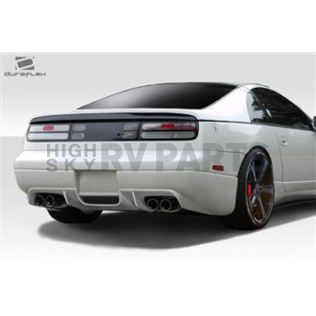 Extreme Dimensions Bumper 1-Piece Design Black Fiberglass - 112800