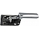 Help! By Dorman Interior Door Handle - Lever Plastic Silver Single - 91194