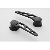Lokar Performance Interior Door Handle - Silver Brushed Steel Set Of 2 - XIDH2008