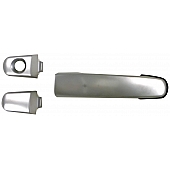 Help! By Dorman Exterior Door Handle - Plastic Silver Single - 82012