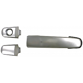 Help! By Dorman Exterior Door Handle - Plastic Silver Single - 82012