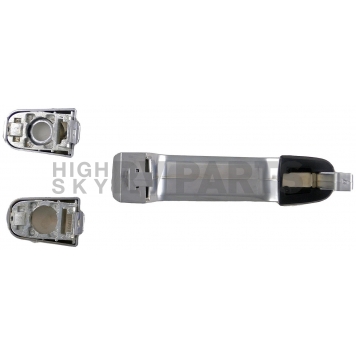 Help! By Dorman Exterior Door Handle - Plastic Silver Single - 82012-1