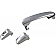 Help! By Dorman Exterior Door Handle - Plastic Silver Single - 82012