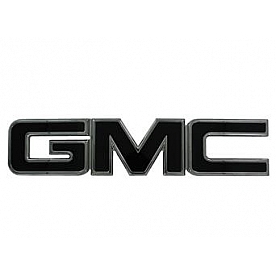 All Sales Emblem - GMC Black Aluminum - 96514KC
