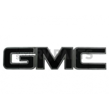 All Sales Emblem - GMC Black Aluminum - 96514KC