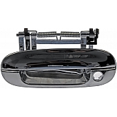 Help! By Dorman Exterior Door Handle - Plastic Silver Single - 91198
