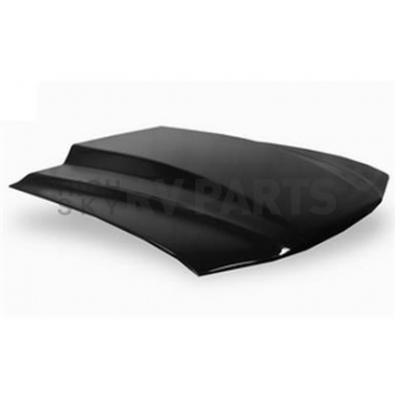 Harwood Fiberglass Hood - Cobra R Gloss Fiberglass Black - B26403