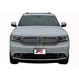 TFP (International Trim) Grille Insert - Mesh Trapezoid ABS Plastic Chrome Plated - 68156GI