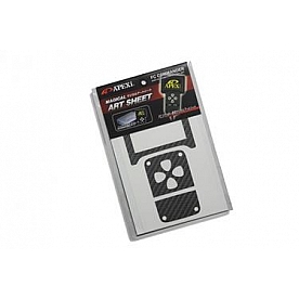 APEXi Emblem -  Carbon Gray - 430A020