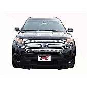 TFP (International Trim) Grille Insert - Mesh Trapezoid ABS Plastic Chrome Plated - 68186GI