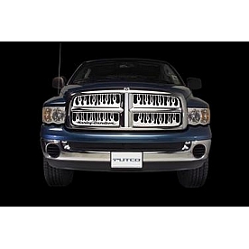 Putco Grille Insert - Polished Stainless Steel Rectangular - 89109