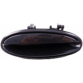 Help! By Dorman Exterior Door Handle - Plastic Black Single - 82027