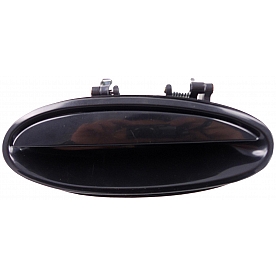 Help! By Dorman Exterior Door Handle - Plastic Black Single - 82027